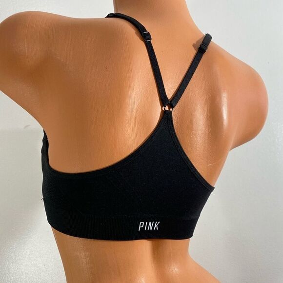 Victoria’s Secret Pink Seamless YOGA Unlined Bralette bra - Picture 2 of 4